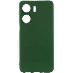 Чехол Silicone Cover Lakshmi Full Camera (A) для Xiaomi Redmi 13C / Poco C65 Зеленый / Dark green