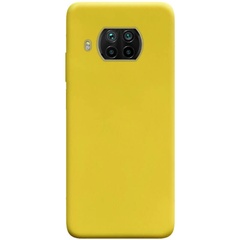 Силиконовый чехол Candy для Xiaomi Mi 10T Lite / Redmi Note 9 Pro 5G Желтый