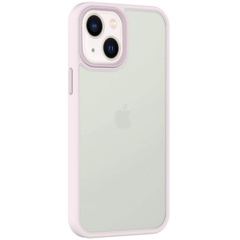TPU+PC чохол Metal Buttons для Apple iPhone 13 (6.1 "), Розовый