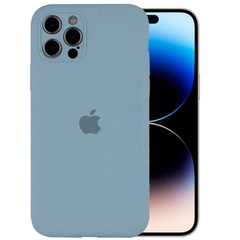 Чохол Silicone Case Full Camera Protective (AA) для Apple iPhone 14 Pro Max (6.7"), Голубой / Sweet Blue