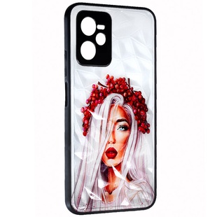 TPU+PC чехол Prisma Ladies для Realme C35 Ukrainian Girl