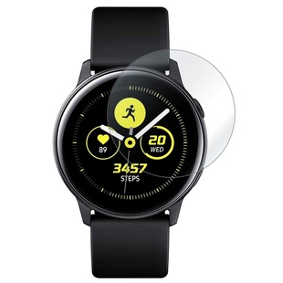 Полимерная пленка 3D (full glue) (тех.пак) для Samsung Galaxy Watch Active 2 40mm Черный