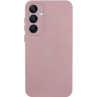 Чехол Silicone Cover Lakshmi Full Camera (A) для Samsung Galaxy A35 Розовый / Pink Sand