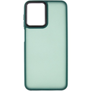 Чехол TPU+PC Lyon Frosted для Motorola Moto G14 Green