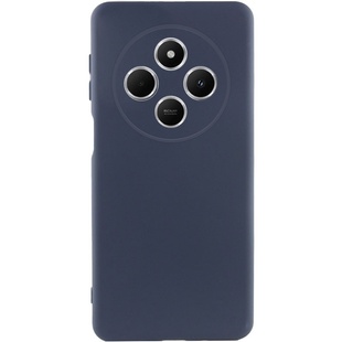 Чехол Silicone Cover Lakshmi Full Camera (AA) для Xiaomi Redmi 14C / Poco C75 Синий / Midnight Blue