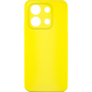 Чехол Silicone Cover Lakshmi Full Camera (A) для Xiaomi Poco X6 / Note 13 Pro 5G Желтый / Flash