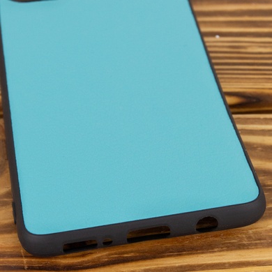 Кожаная накладка Epic Vivi series для Samsung Galaxy A51 Голубой