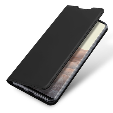 Чехол-книжка Dux Ducis с карманом для визиток для Google Pixel 6 Pro Черный