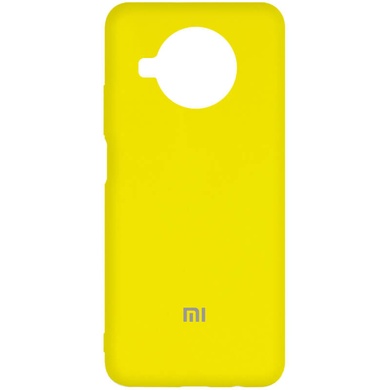 Чохол Silicone Cover My Color Full Protective (A) для Xiaomi Mi 10T Lite / Redmi Note 9 Pro 5G, Жовтий / Flash