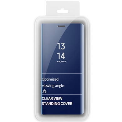 Чехол-книжка Clear View Standing Cover для Xiaomi Redmi 8a Синий