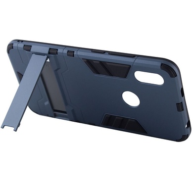 Ударопрочный чехол-подставка Transformer для Xiaomi Redmi S2 с мощной защитой корпуса, Серый / Metal slate