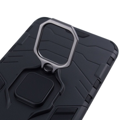 Ударопрочный чехол Transformer Ring for Magnet для Xiaomi Redmi Note 4X/Note 4 (SD) Черный / Soul Black