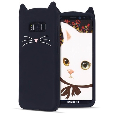 Силиконовая накладка 3D Cat для Samsung G955 Galaxy S8 Plus