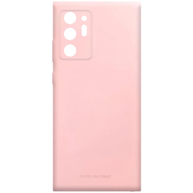 TPU чохол Molan Cano Smooth для Samsung Galaxy Note 20 Ultra, Розовый