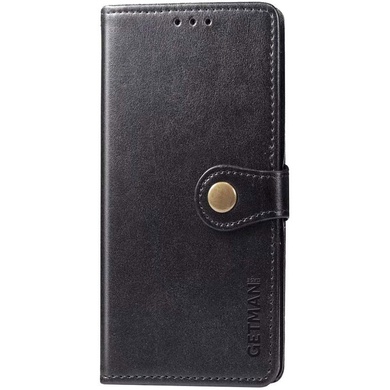 Кожаный чехол книжка GETMAN Gallant (PU) для Xiaomi Redmi Note 4X / Note 4 (Snapdragon) Черный