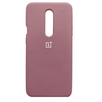 Чехол Silicone Cover Full Protective (AA) для OnePlus 7 Pro, Розовый / Pink Sand