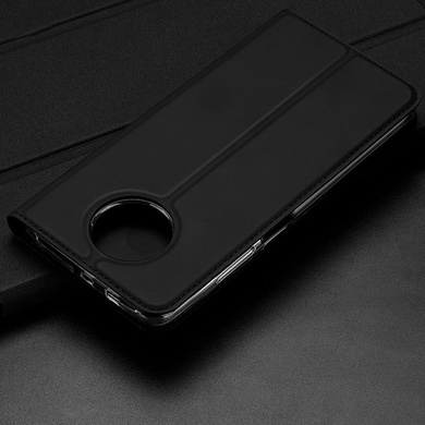 Чехол-книжка Dux Ducis с карманом для визиток для Xiaomi Redmi Note 9 5G / Note 9T Черный