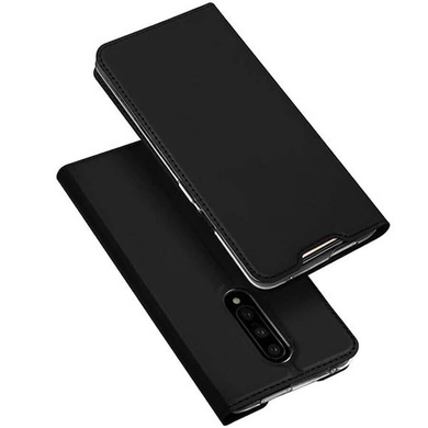 Чехол-книжка Dux Ducis с карманом для визиток для OnePlus 7T Pro Черный