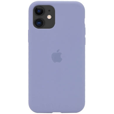 Чохол Silicone Case Full Protective (AA) для Apple iPhone 11 (6.1"), Сірий / Lavender Gray
