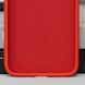 Чехол TPU+Glass Sapphire Midnight with MagSafe для Apple iPhone 12 (6.1") Красный / Red