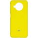 Чехол Silicone Cover My Color Full Protective (A) для Xiaomi Mi 10T Lite / Redmi Note 9 Pro 5G Желтый / Flash