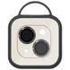 Захисне скло Metal Shine на камеру (в упак.) для Apple iPhone 14 (6.1") / 14 Plus (6.7"), Черный / Midnight