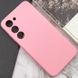 Чехол Silicone Cover Lakshmi Full Camera (AAA) для Samsung Galaxy S24 Розовый / Light pink