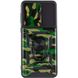 Ударопрочный чехол Camshield Serge Ring Camo для Samsung Galaxy A53 5G Зеленый / Army Green