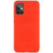 Силиконовый чехол Candy для Samsung Galaxy A71 Красный