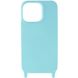 Чехол TPU two straps California для Apple iPhone 13 (6.1") Бирюзовый / Marine Green