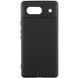 Чохол Silicone Cover Lakshmi (A) для Google Pixel 7a, Чорний / Black