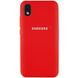 Чехол Silicone Cover Full Protective (AA) для Samsung Galaxy M01 Core / A01 Core Красный / Red
