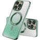 TPU чохол Delight case with MagSafe із захисними лінзами на камеру для Apple iPhone 13 Pro Max (6.7"), Зеленый / Green
