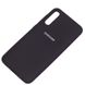 Чехол Silicone Cover Full Protective (AA) для Samsung Galaxy A50 (A505F) / A50s / A30s Черный / Black