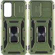 Удароміцний чохол Camshield Army Ring для Xiaomi Redmi Note 11 (Global) / Note 11S / Note 12S, Оливковый / Army Green