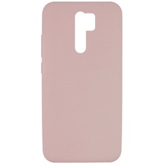 Чехол Silicone Cover Full without Logo (A) для Xiaomi Redmi 9 Розовый / Pink Sand