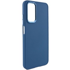 TPU чохол Bonbon Metal Style для Samsung Galaxy A15 4G/5G, Синий / Denim Blue