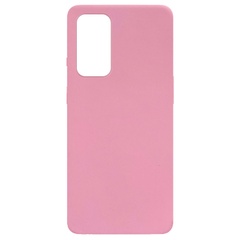 Силиконовый чехол Candy для OnePlus 9 Розовый