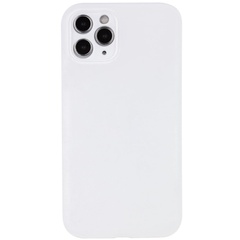 Чехол Silicone Case Full Camera Protective (AA) NO LOGO для Apple iPhone 12 Pro Max (6.7") Белый / White