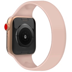 Ремінець Solo Loop для Apple watch 38mm/40mm 170mm (8), Рожевий / Pink Sand
