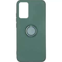 Чохол TPU Candy Ring для Samsung Galaxy A02s, Зелений / Pine green