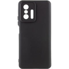 Чохол Silicone Cover Lakshmi Full Camera (A) для Xiaomi 11T / 11T Pro, Чорний / Black