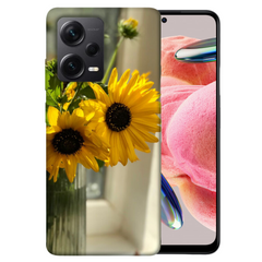 TPU чохол Квіти для Xiaomi Redmi Note 12 Pro 5G, Соняшник