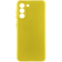 Чохол Silicone Cover Lakshmi Full Camera (A) для Samsung Galaxy S22, Жовтий / Flash