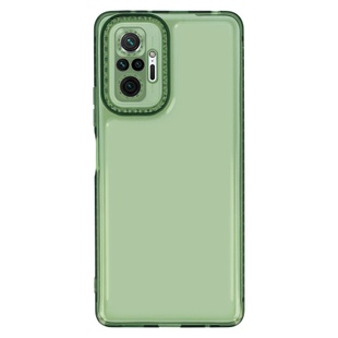 Чехол TPU Starfall Clear для Xiaomi Redmi Note 10 Pro / 10 Pro Max Зеленый