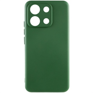 Чехол Silicone Cover Lakshmi Full Camera (A) для Xiaomi Poco X6 / Note 13 Pro 5G Зеленый / Dark green