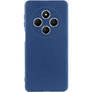 Чехол Silicone Cover Lakshmi Full Camera (AA) для Xiaomi Redmi 14C / Poco C75 Синий / Navy Blue