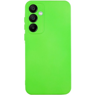 Чехол Silicone Cover Lakshmi Full Camera (A) для Samsung Galaxy A35 Салатовый / Neon Green