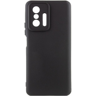 Чехол Silicone Cover Lakshmi Full Camera (A) для Xiaomi 11T / 11T Pro Черный / Black