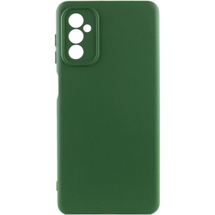 Чехол Silicone Cover Lakshmi Full Camera (A) для Samsung Galaxy M34 5G Зеленый / Dark green